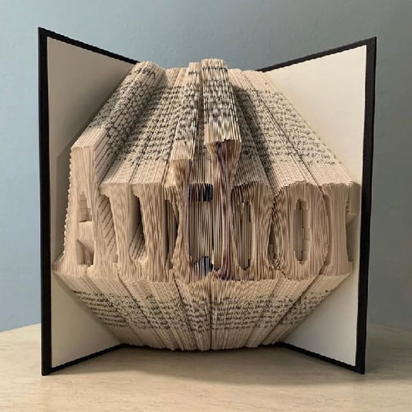 Author, COMBI Book Folding Pattern - EMAILED PDF PATTERN