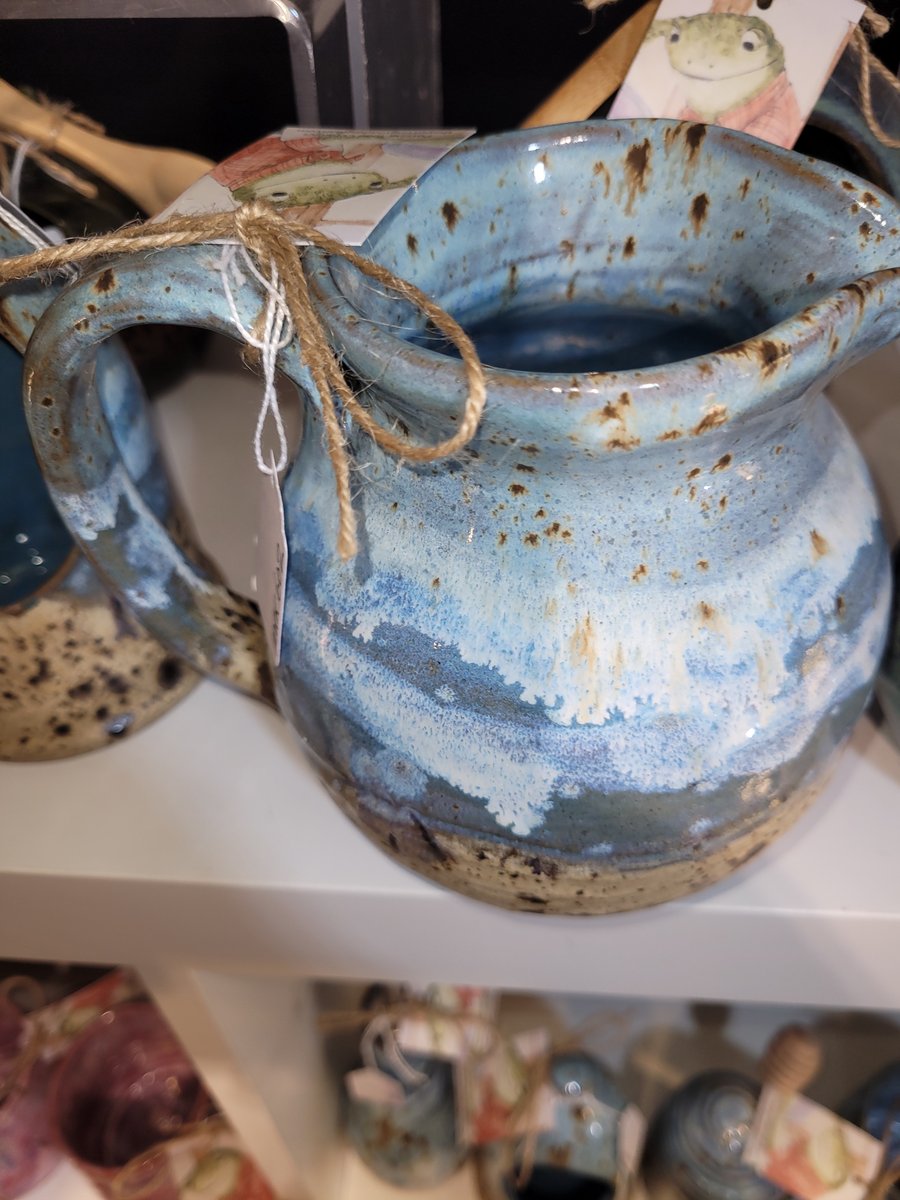 Handmade handpainted jugs