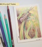 Grasshopper original artwork, letterbox art gift - Image 3