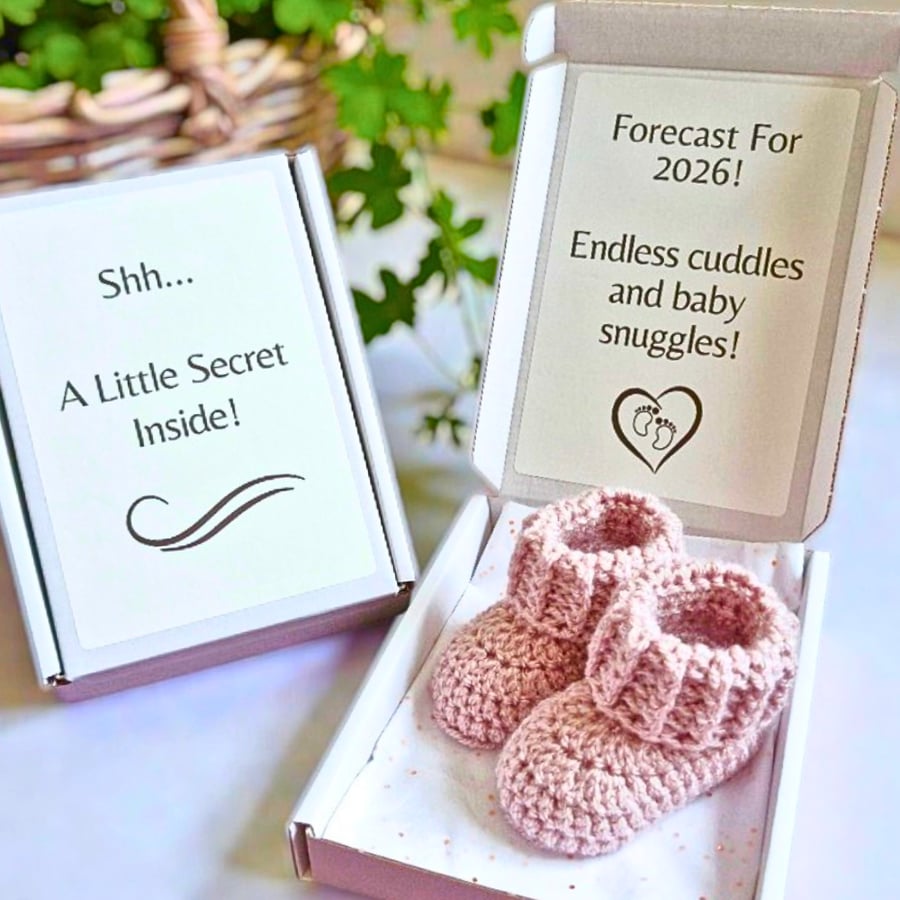 Pregnancy Announcement - Forecast for 2026! Endless cuddles and baby snuggles!