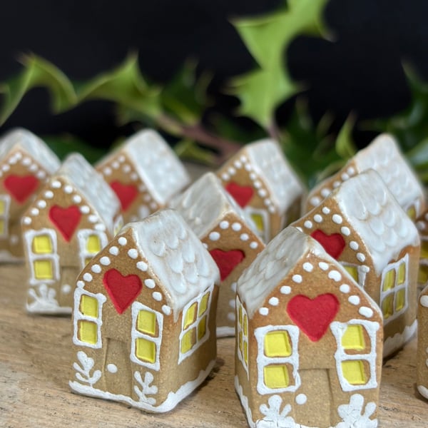 Teeny Gingerbread House