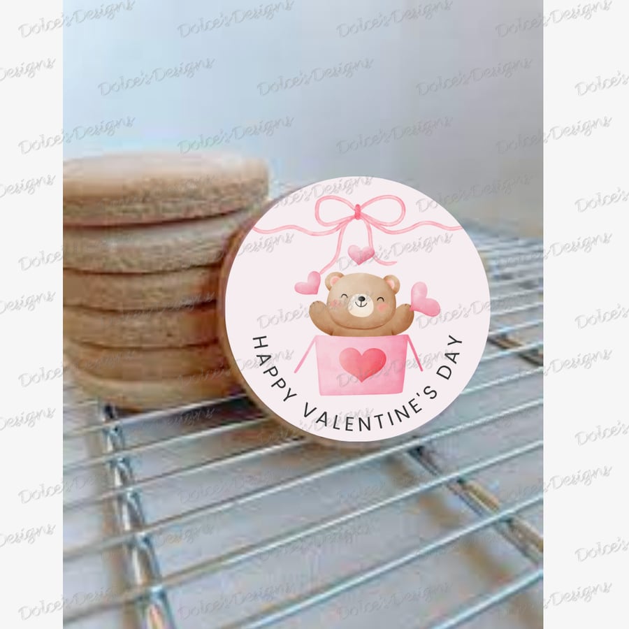 Valentines Day Biscuit Toppers