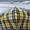 3 Layer Cornish Tartan Face Covering Mask with Removable Nose Wire 