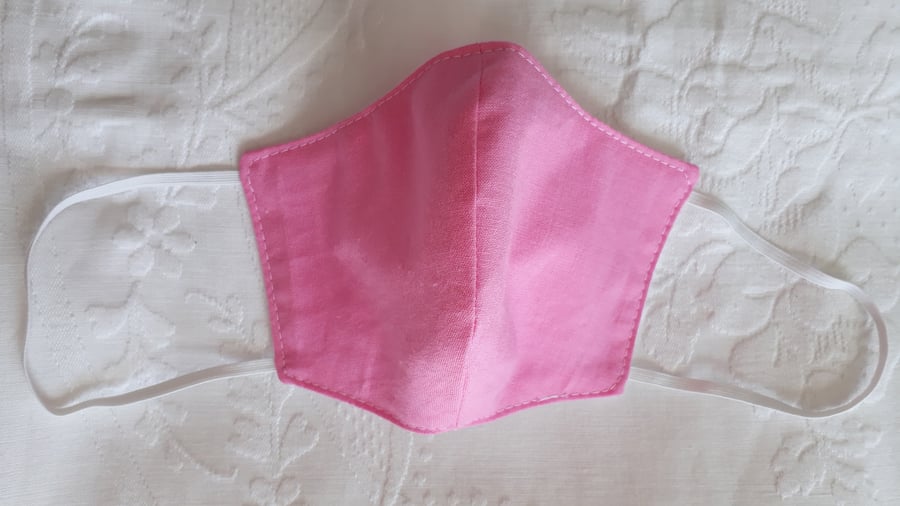 Washable Cotton Face Mask With Water Resistant Layer