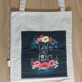 Darling just own it tote bag 