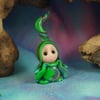 HighHat Gnome 'Rendle' Magic! OOAK Sculpt by artist Ann Galvin 