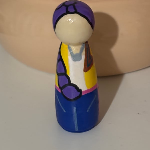 Demon Hunters Rumi inspired Peg Doll