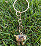 Sheep Keyring Silver Plated Charm 