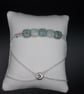 Jadeite square slider bracelet - Image 1