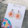 Daisy Ball Stud Earrings 