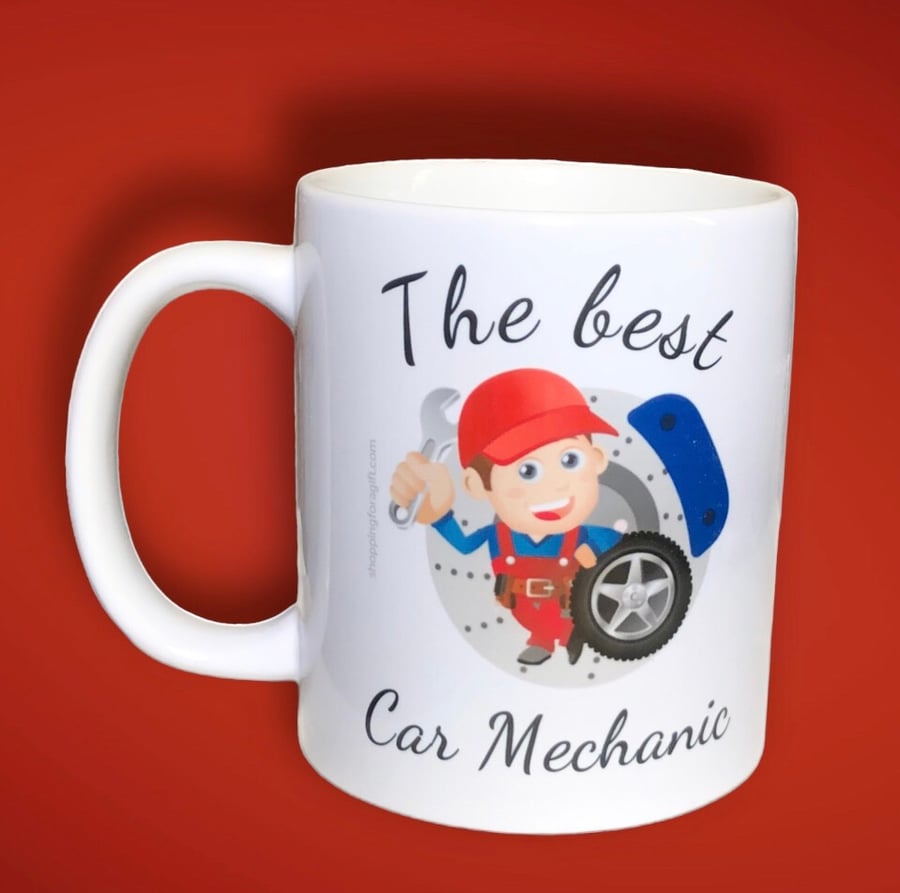 The Best Car Mechanic Mug. Car Mechanics Mugs For Christmas Gift