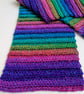 Crochet rainbow scarf - Image 3