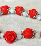 Cinnabar Rose Bracelet - Image 2