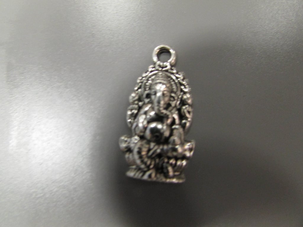 Silver Ganesha Tibetan Jewellery Charm