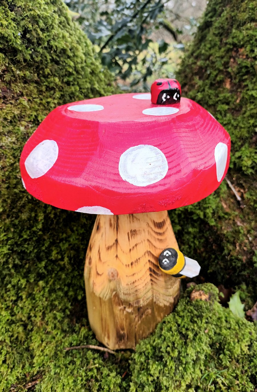 Red Spotty Toadstool (B2)