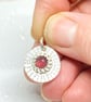 Tourmaline Silver Pendant Handmade  - Image 2