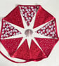 Santa Bunting - large - reversible  - Image 1