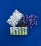 Bluebell Butter Dish - Hand Painted - Image 5