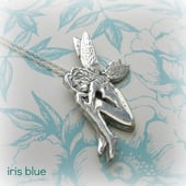 Iris Blue Silver Jewellery