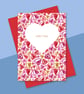Valentine's Day Card – Love You Card with Red Envelope - Image 3