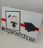 Handmade male graduation card   - Image 5