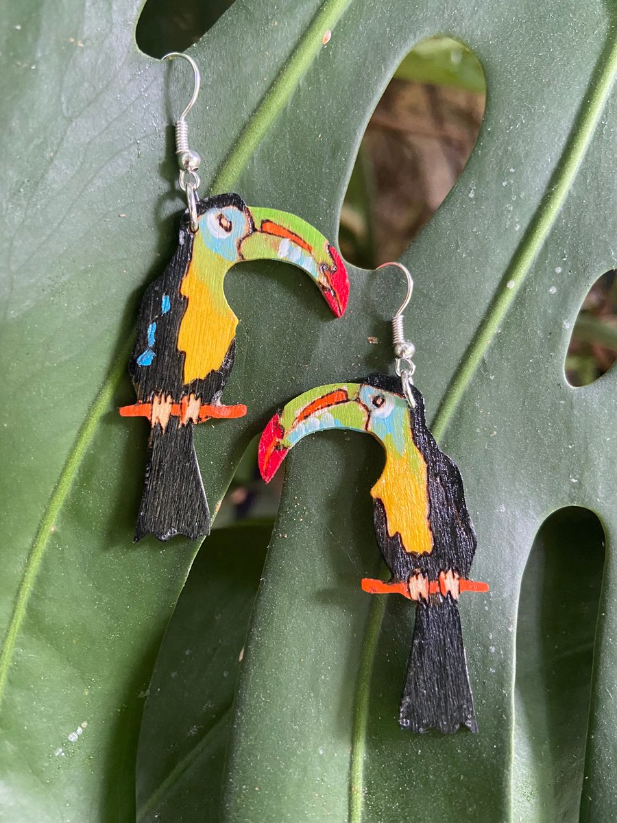 Toucan Earrings
