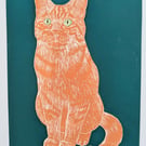 Loki - Linoprint collage