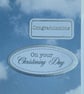 Baby boy Congratulations on your Christening day card - Image 3