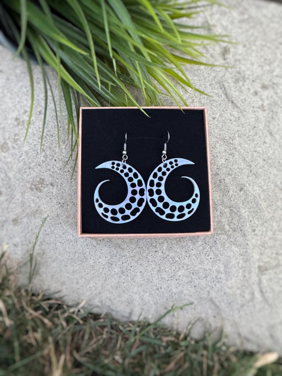 Tentical Swirl Earrings