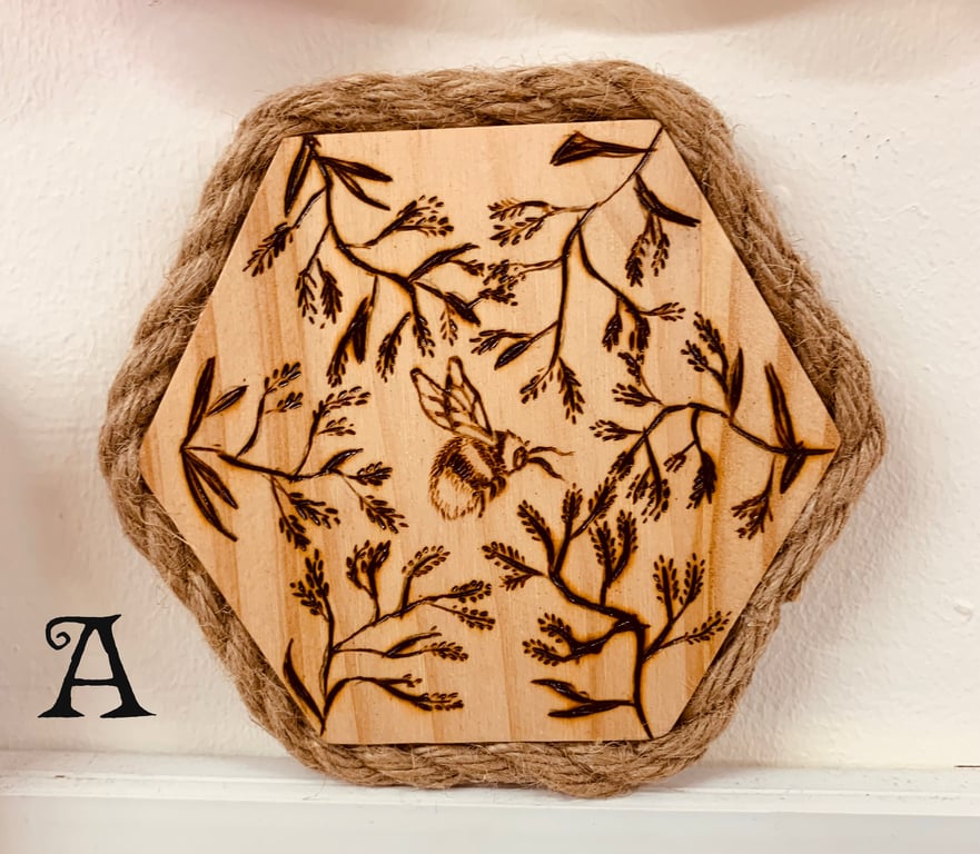 Bee coasters