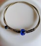 Up-Cycled Re-purposed Guitar String Bangle. Fabulous for any musician