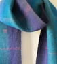 Saltwick Bay Handwoven Herringbone Merino and Silk Scarf - Image 1