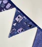 Blue Christmas Bunting - large - reversible  - Image 3