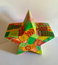 Hand painted wooden star shape box - Image 8