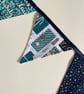 Christmas presents bunting - small - reversible  - Image 4