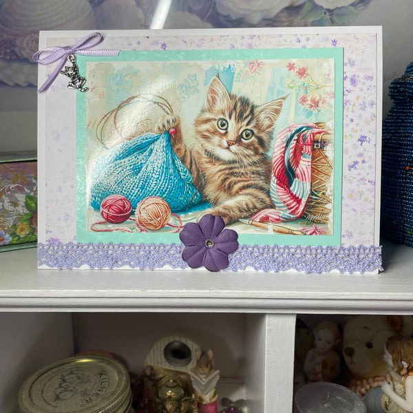 Greeting Card - Cosy Cats - C 151