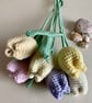 Crochet tulip bouquet, handmade pastel tulips, forever flowers, gift for her - Image 7