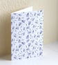 Harebell Flower Stationery Set - Handmade Notebook, Cards & Gift Tags - Image 4