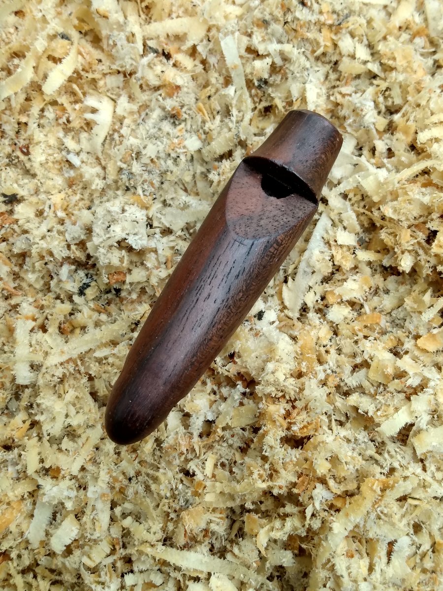 Whistle from Black Walnut 