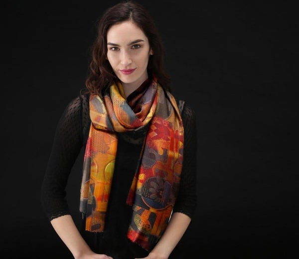 Beautifully Soft Modal Scarf - Autumn