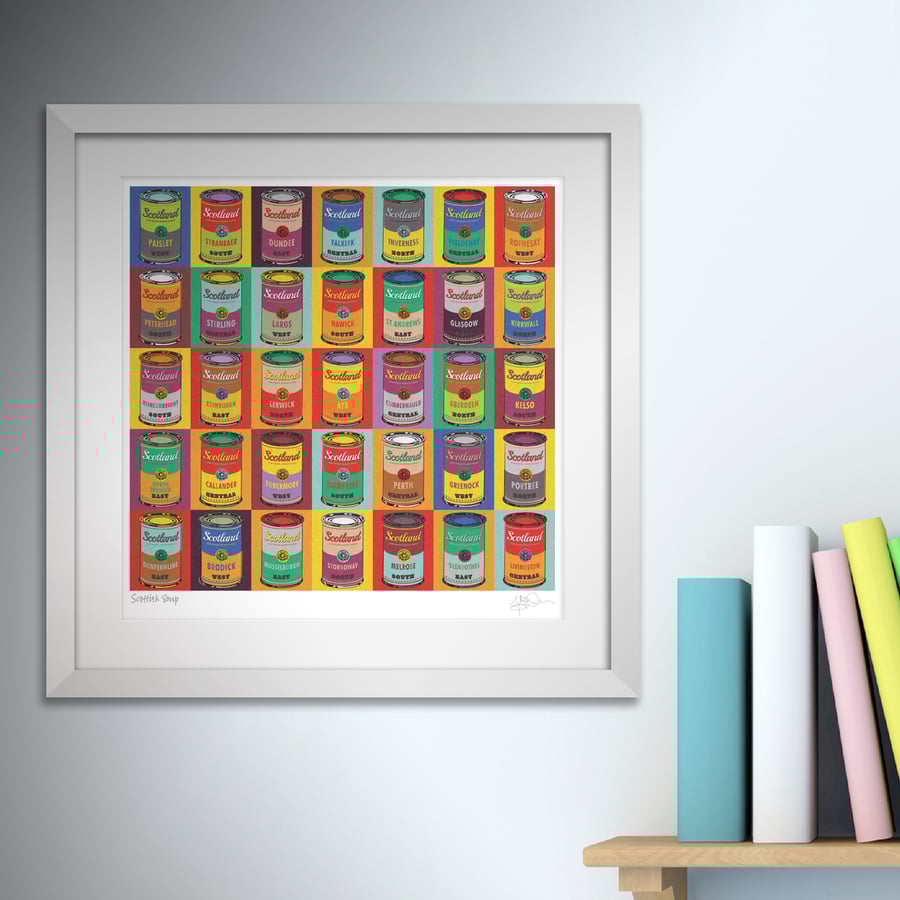 Scottish Soup. Framed.