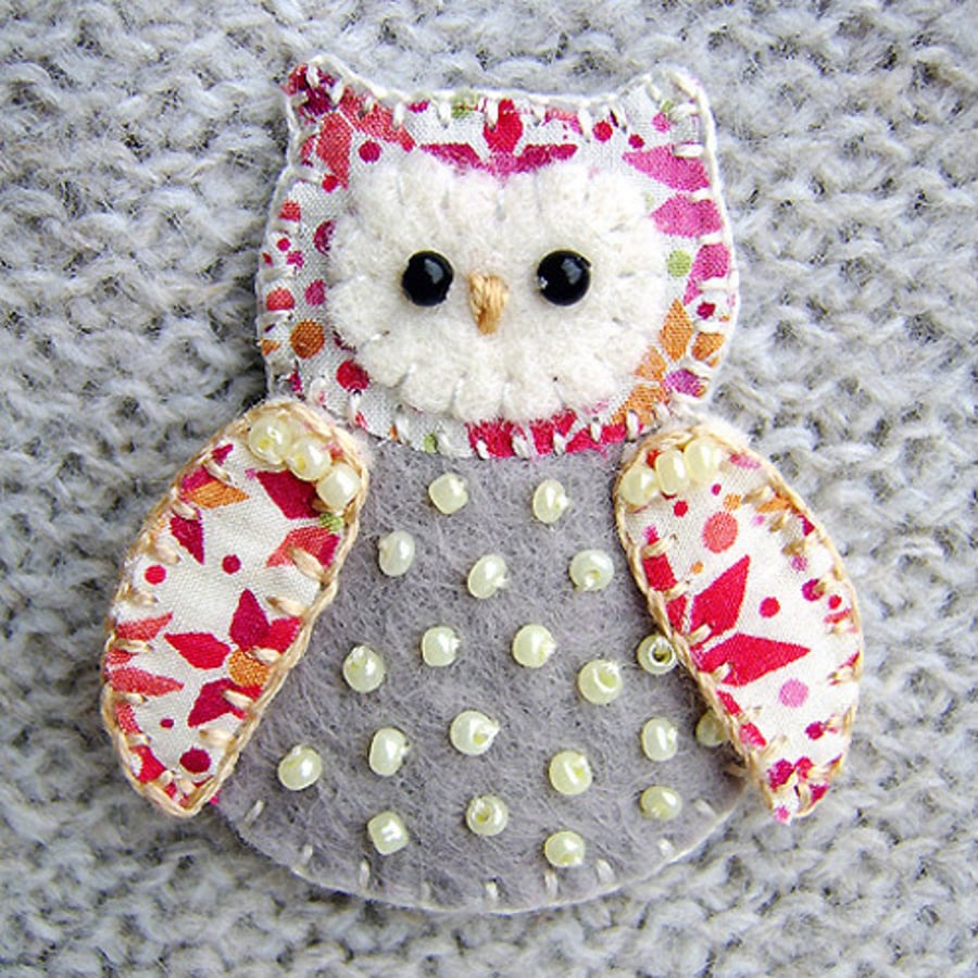 Little Owl Brooch