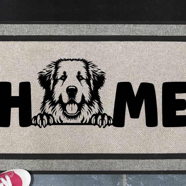 Great Pyrenees Home Door Mat - All Weather Doormat - 45x70cm 