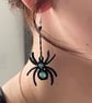 Macrame spider earrings