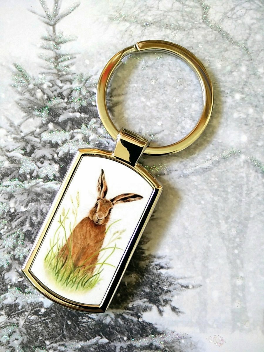 Hare Key Ring, gift