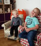 Child's Chair Fryetts Peacocks Ochre Fabric Children's Armchair Mustard Kids  - Image 7