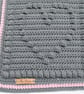 Crochet Baby Blanket, Stroller blanket, Crib blanket - Image 5