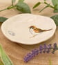 Sparrow Handmade Ceramic Dish, Garden Bird Dish - Image 4