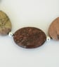 Picture Jasper and Sterling Silver Gemstone Necklace - Image 2
