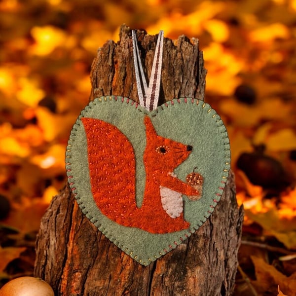 Autumn Gift for a Squirrel Lover